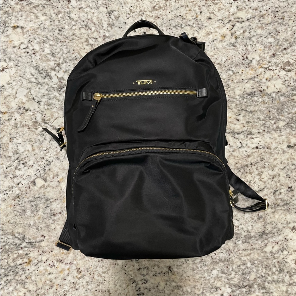 Tumi Voyageur Backpack Laptop Bag Nylon Black